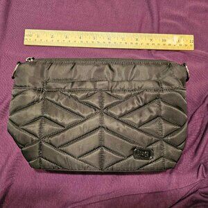 LUG Flare Crossbody Bag Lily Black